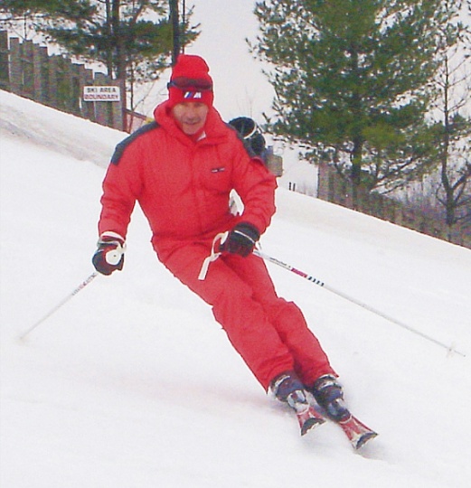 Skiing in Michigan in 2006